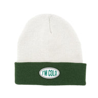 CAPPELLINO "I'M COLD" VERDE E GRIGIO