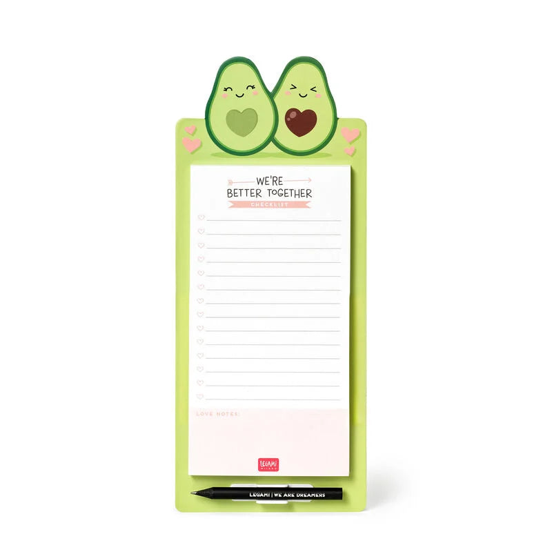 bloc notes magnetico - don't forget avocado