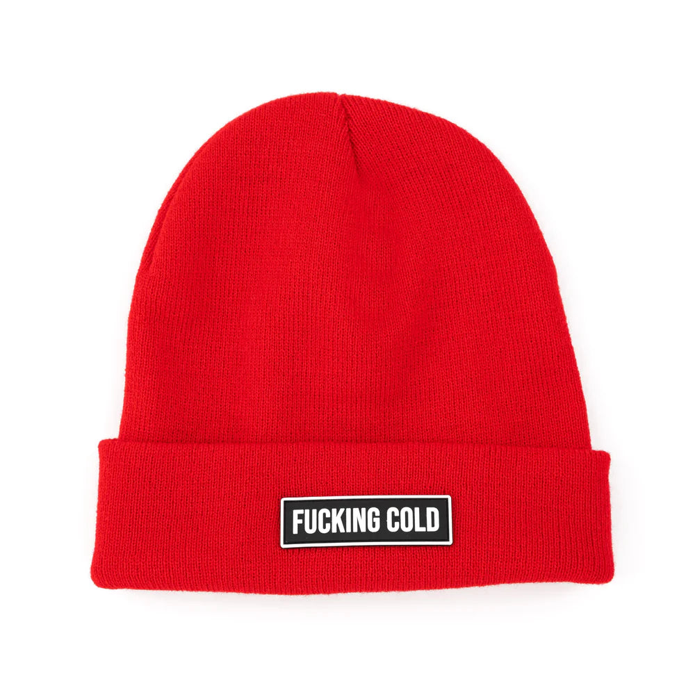 CAPPELLINO "FUCKING COLD" ROSSO