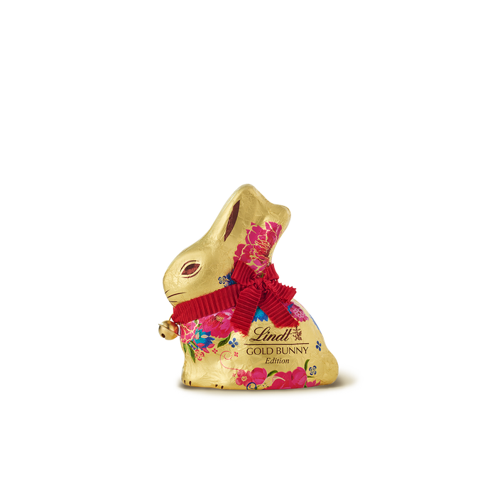 GOLD BUNNY LINDT CIOCCOLATO LATTE FLOWER 100G