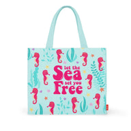 borsa mare - beach bag cavalluccio marino