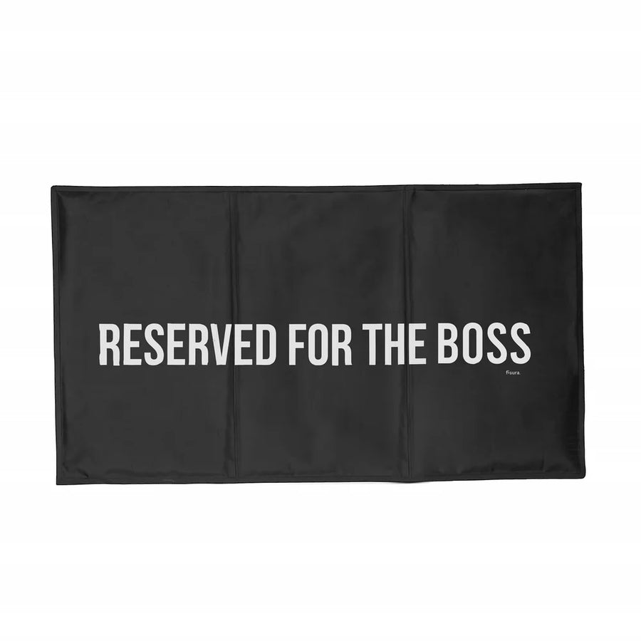 tappetino rinfrescante per animali domestici - pet cooling mat "reserved for the boss"