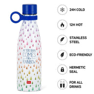 bottiglia termica - hot & cold vacum bottle after rain 500ml