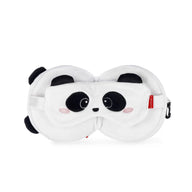 cuscino da viaggio con mascherina da notte - my travel buddy panda