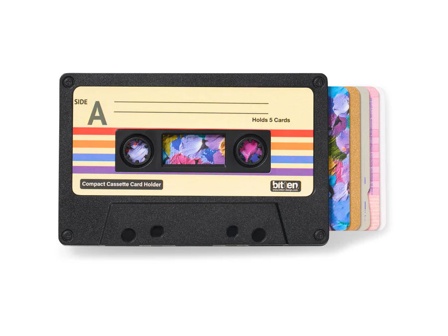 CASSETTE CARD HOLDER BLACK