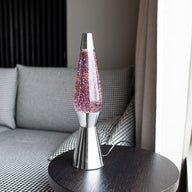 LAVA LAMP ROSA GLITTER