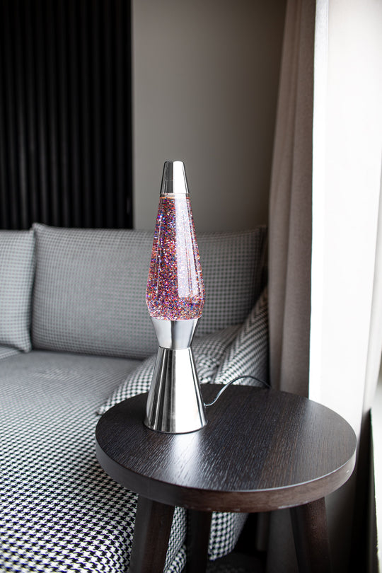 LAVA LAMP ROSA GLITTER