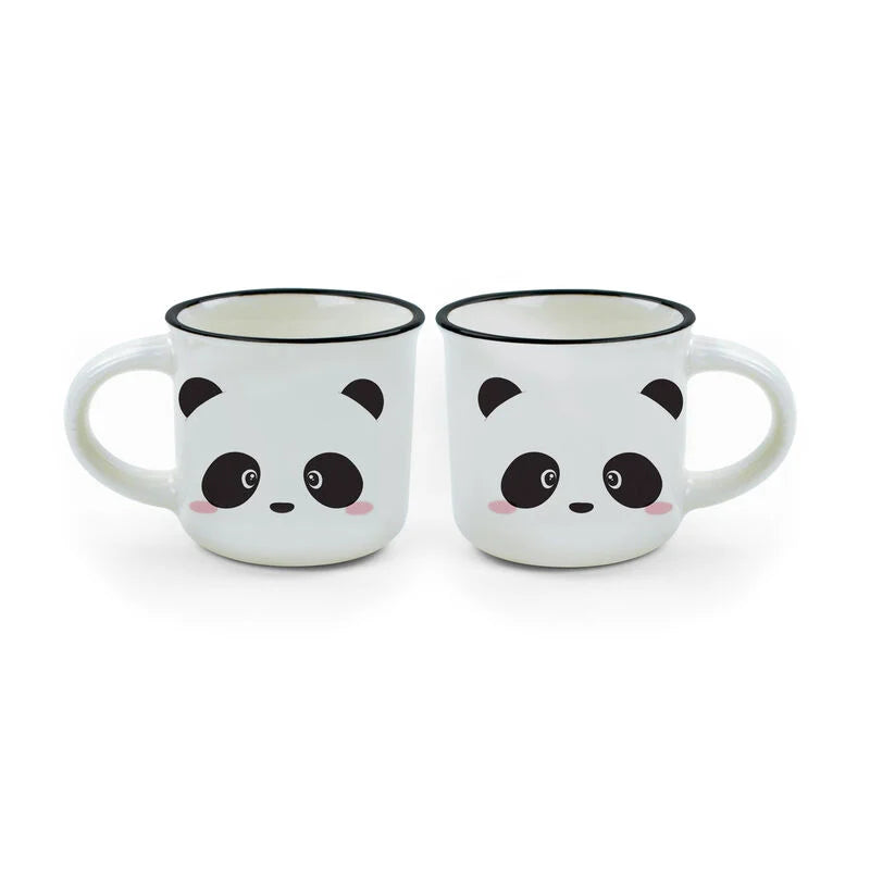 DUE TAZZINE DA CAFFÈ - ESPRESSO FOR TWO PANDA