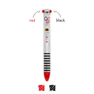 PENNA SFERA A DUE COLORI - CLICK & CLACK ROBOT