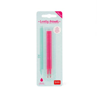 SET DI DUE REFIL PER PENNA GEL - LOVELY FRIENDS PINK