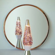 LAVA LAMP ROSA GLITTER