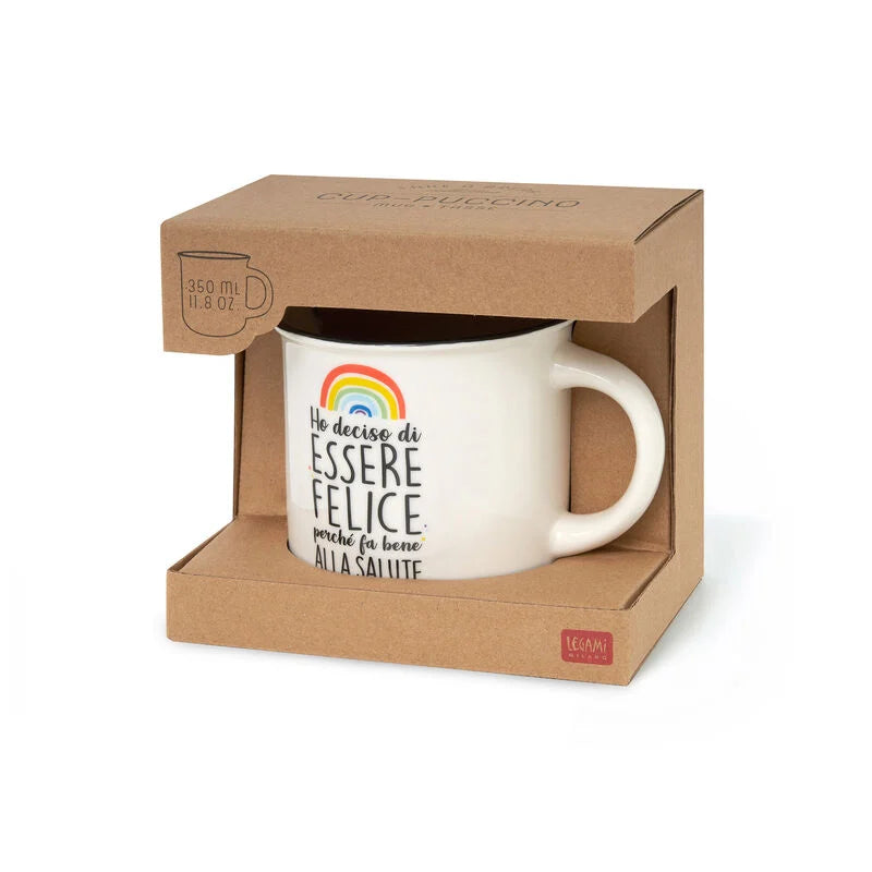 TAZZA CUP-PUCCINO RAINBOW