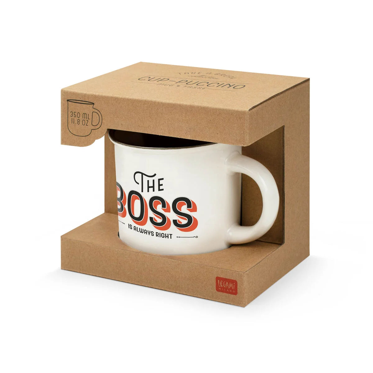 TAZZA CUP-PUCCINO BOSS