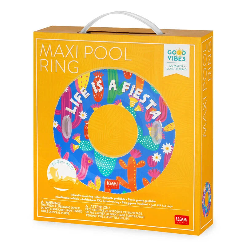 maxi ciambella gonfiabile - maxi pool ring cactus