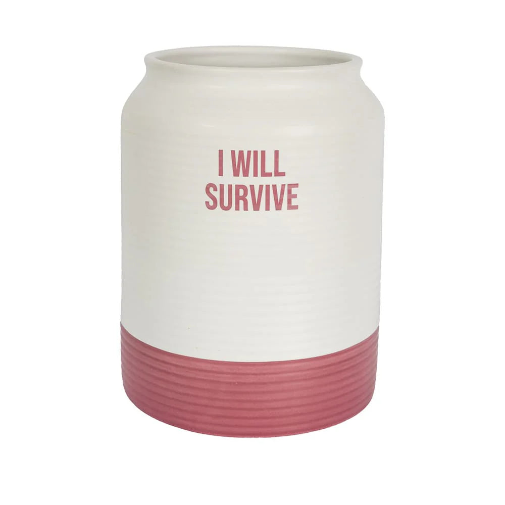 VASO FIORI "I WILL SURVIVE"