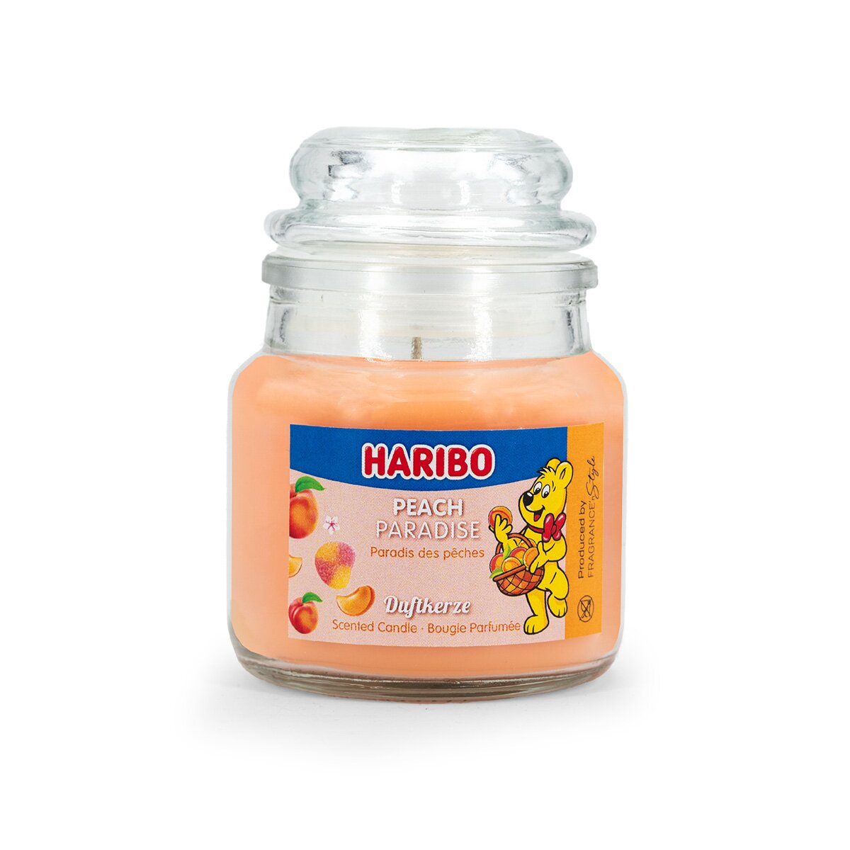 PEACH PARADISE - CANDELA PROFUMATA HARIBO 85GR.