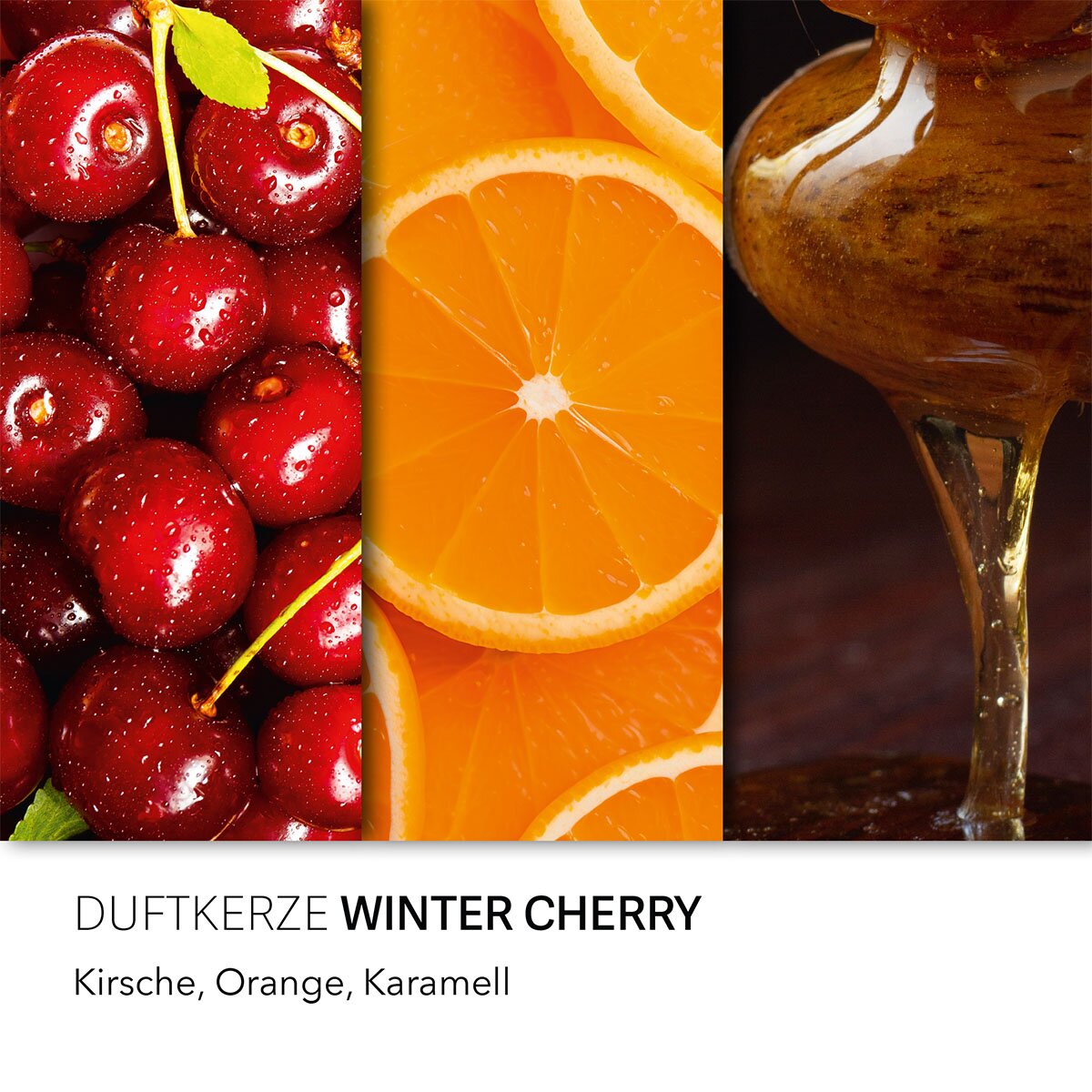 WINTER CHERRY - CANDELA PROFUMATA HARIBO 85GR.