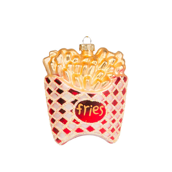 FRENCH FRIES SHAPED BAUBLE