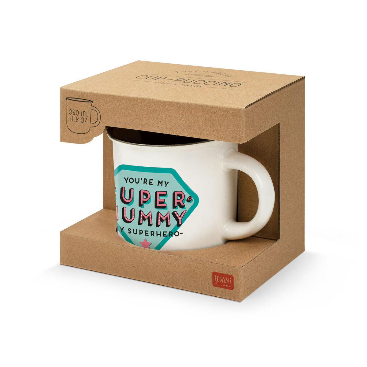 CUP-PUCCINO MUG SUPER MUMMY