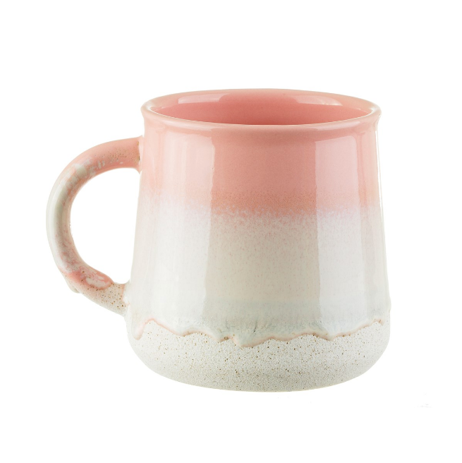 MOJAVE GLAZE PINK MUG - TAZZA