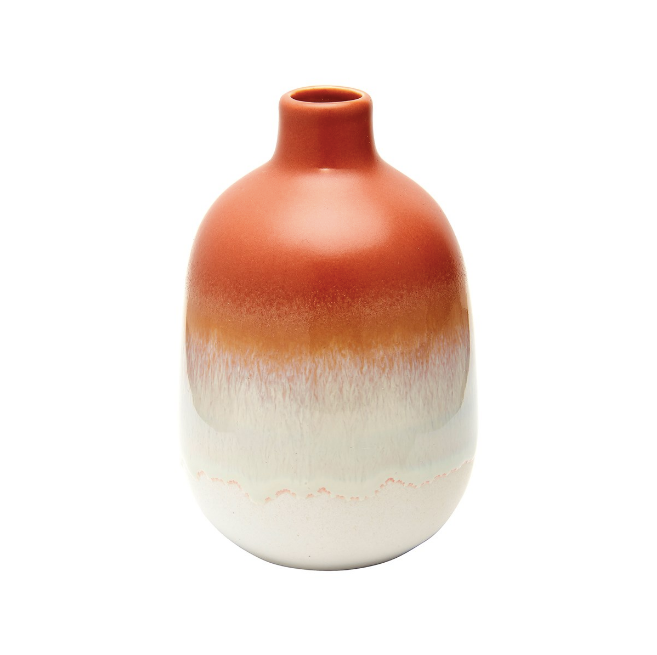 MOJAVE GLAZE BROWN VASE - VASETTO