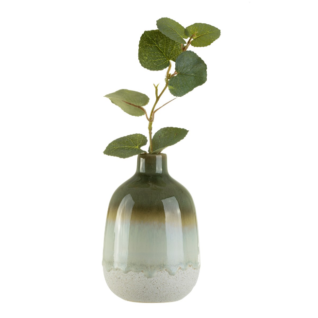 MOJAVE GLAZE GREEN VASE - VASETTO